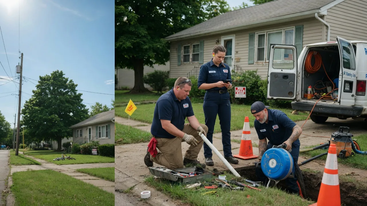 Sewer Line Repair in Whiteland, IN near me